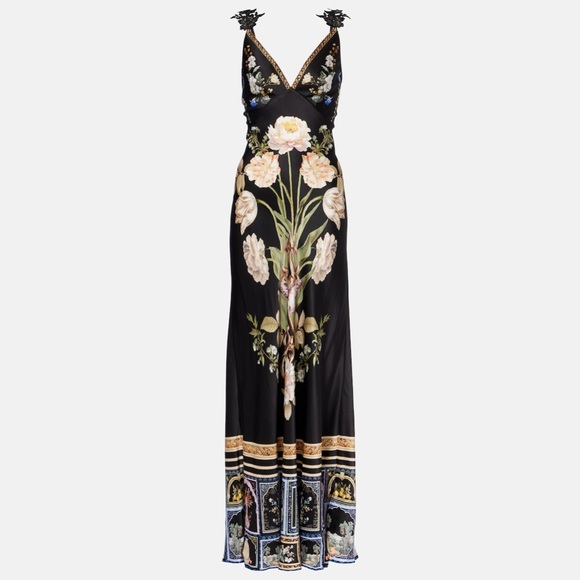 Camilla Dresses & Skirts - CAMILLA V Neck Full Length Bias Slip Dress
Ottoman Elegance,BRAND NEW,small,$895